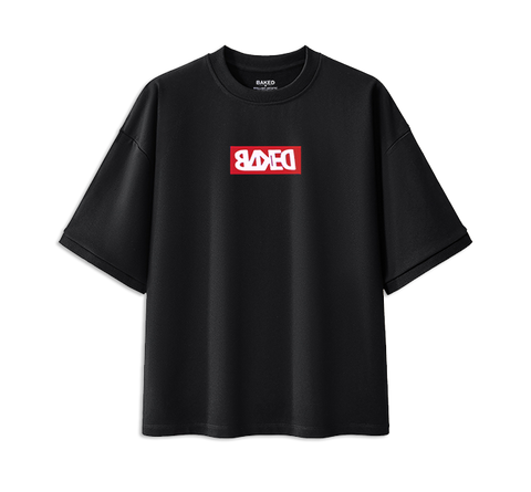 BAKED Mini Logo Tee | Black